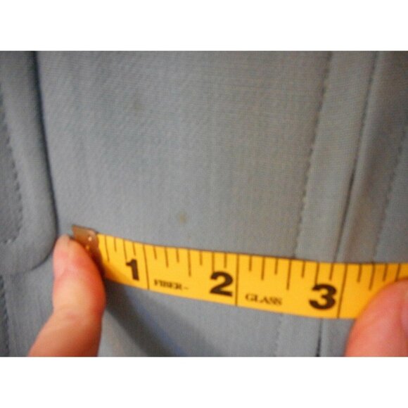 Worth Women's wool Blend Size 10 Green Blazer w/ pockets - Picture 4 of 6